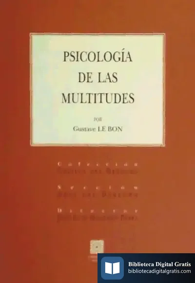 Descargar Psicología De Las Multitudes