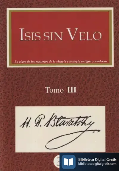 Descargar Isis Sin Velo. Tomo 3