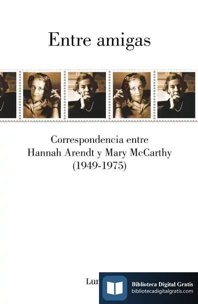 Descargar Entre Amigas de Hannah Arendt