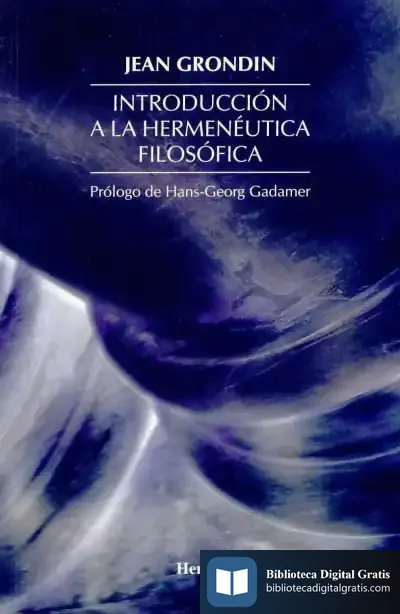 Descargar Introducción A La Hermenéutica Filosófica