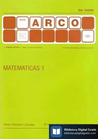 Descargar Matemáticas 1 de Hans Hinrich Schulte