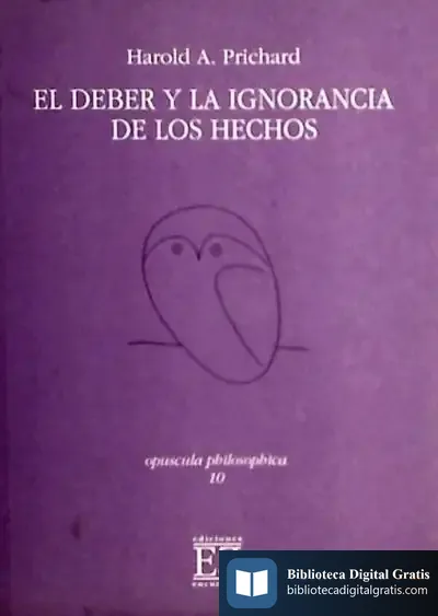 Descargar El Deber Y La Ignorancia De Los Hechos
