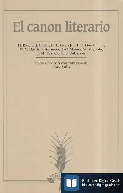 Descargar El Canon Literario de Jorge Luis Borges