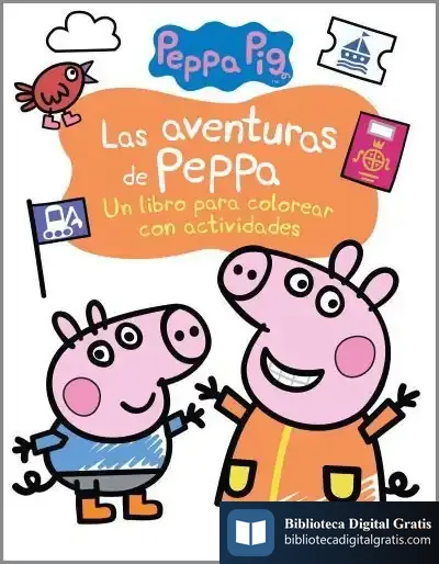 Descargar Las Aventuras De Peppa (Actividades Para Colorear) de Hasbro