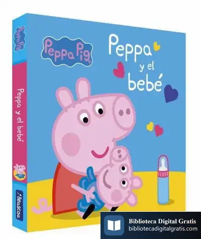 Descargar Peppa Pig. Libro De Cartón - Peppa Pig Y El Bebé de Hasbro