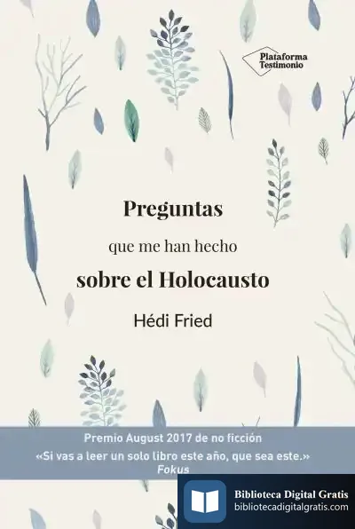 Descargar Preguntas Que Me Han Hecho Sobre El Holocausto