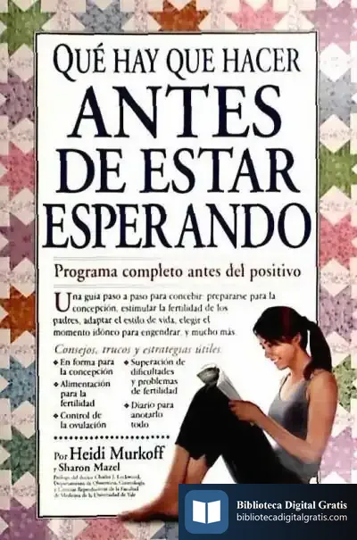 Descargar Que Hay Que Hacer Antes De Estar Esperando de Sarah Pitt
