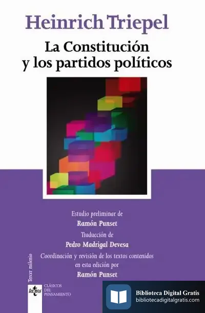 Descargar La Constitución Y Los Partidos Políticos de Heinrich Triepel