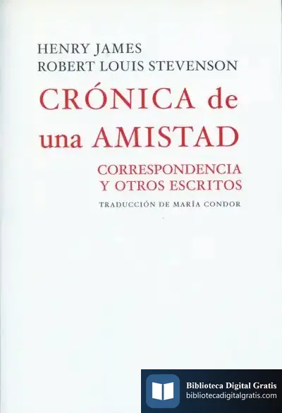 Descargar Crónica De Una Amistad de Henry James