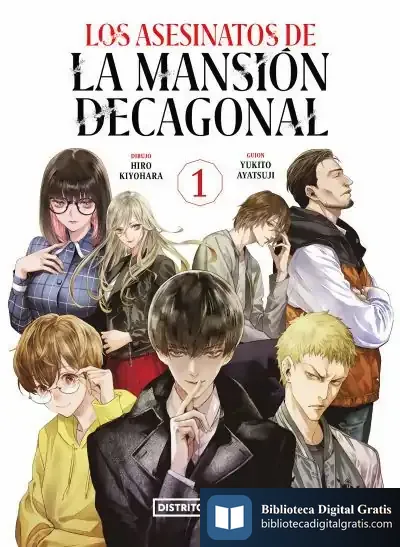 Descargar Los Asesinatos De La Mansión Decagonal 1 de Hiro Kiyohara