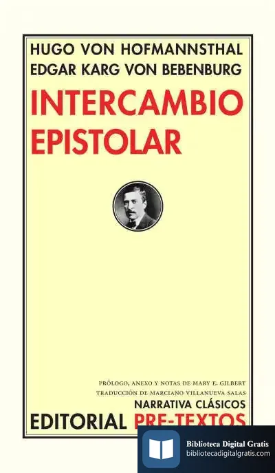 Descargar Intercambio Epistolar de Hugo Von Hofmannsthal