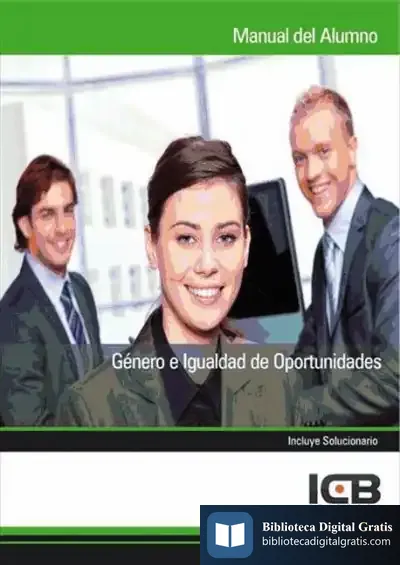 Descargar Género E Igualdad De Oportunidades de Icb Editores