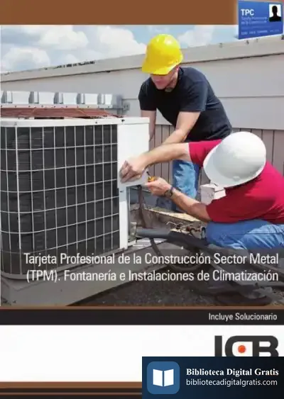 Descargar Manual Tarjeta Profesional De La Construcción Sector Metal (Tpm). Fontanería E Instalaciones De Climatización
