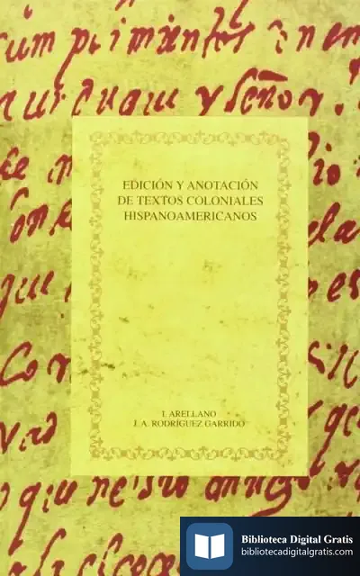 Descargar Edición Y Anotación De Textos Coloniales