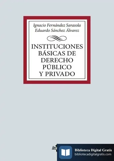 Descargar Instituciones Básicas De Derecho Público Y Privado de Ignacio Fernández Sarasola