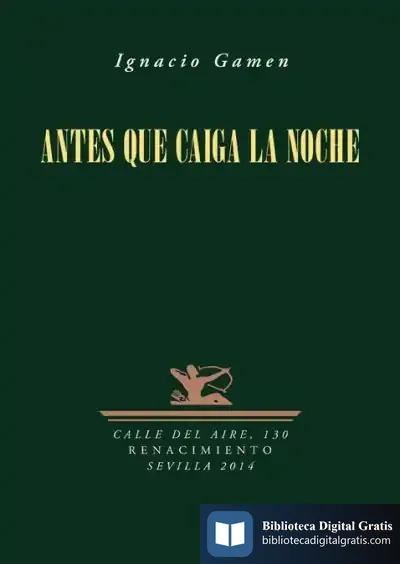 Descargar Antes Que Caiga La Noche