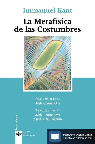 Descargar La Metafísica De Las Costumbres de Unni Lindell