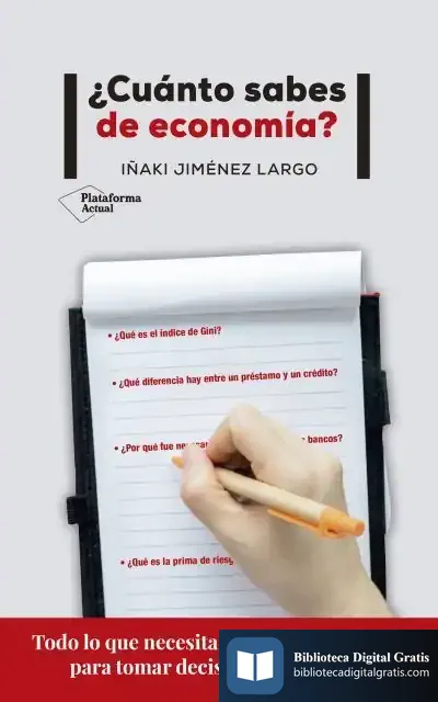 Descargar ¿Cuanto Sabes De Economia de Iñaki Jiménez Largo