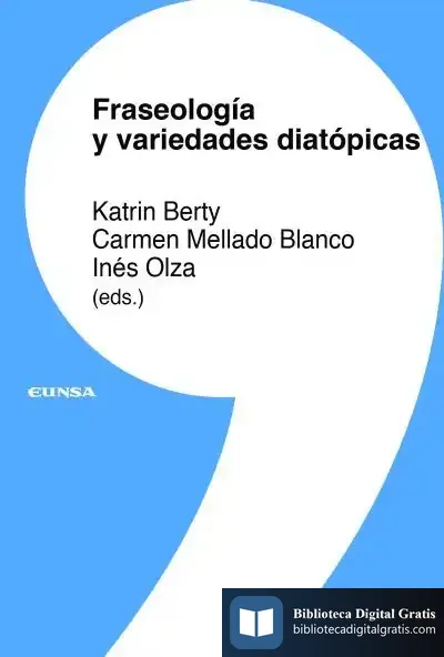 Descargar Fraseología Y Variedades Diatópicas