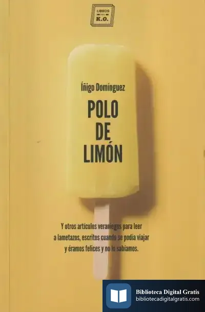 Descargar Polo De Limón de Íñigo Domínguez