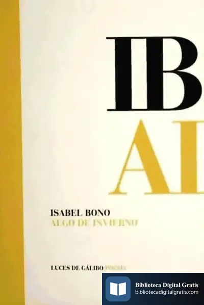 Descargar Algo De Invierno de Isabel Bono