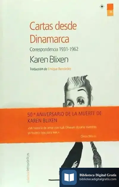Descargar Cartas Desde Dinamarca de Isak Dinesen