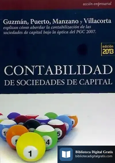 Descargar Contabilidad De Sociedades De Capital