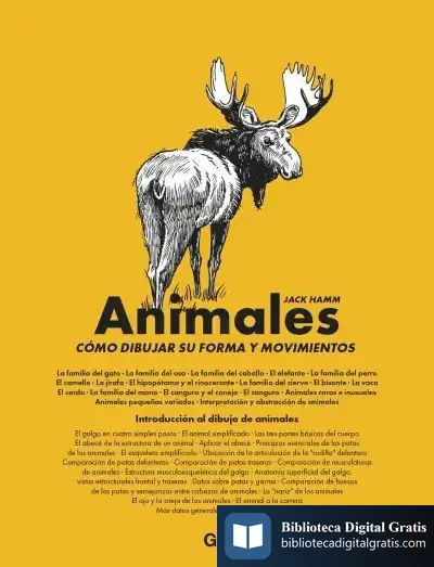 Descargar Animales Cómo Dibujar Su Forma Y Movimientos