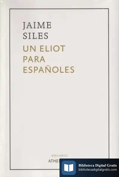 Descargar Un Eliot Para Españoles de Jaime Siles