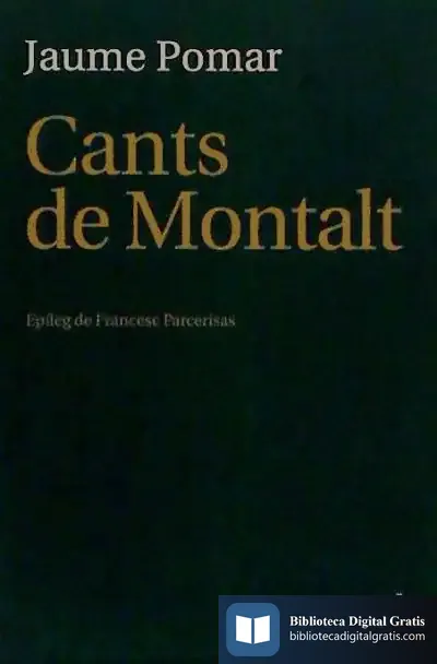 Descargar Cants De Montalt de Jaume Pomar