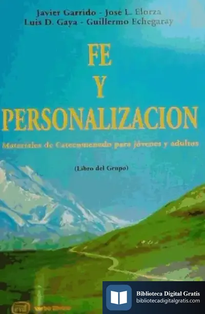 Descargar Fe Y Personalización de Javier Garrido