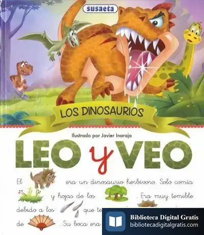 Descargar Leo Y Veo... Los Dinosaurios de Javier Inaraja