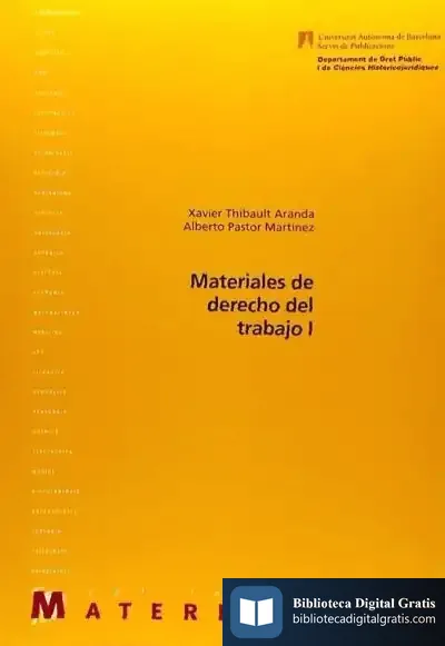 Descargar Materiales De Derecho Del Trabajo I de Howard Fast