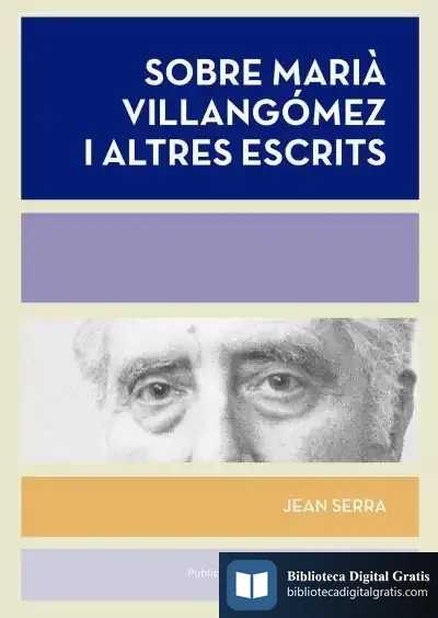 Descargar Sobre Marià Villangomez I Altres Escrits