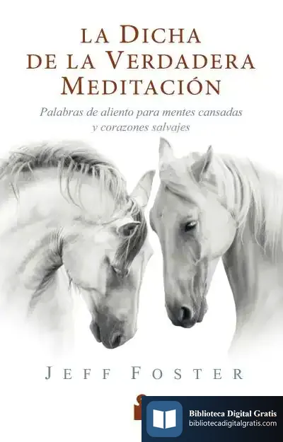 Descargar La Dicha De La Verdadera Meditación de Jeff Foster