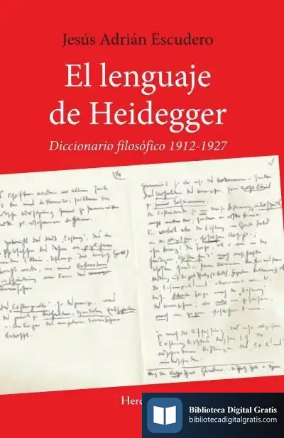 Descargar El Lenguaje De Heidegger de Ricardo Fernández Gracia