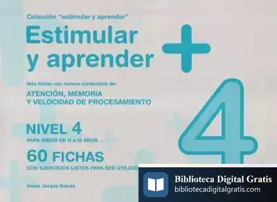 Descargar Estimular Y Aprender +. Nivel 4 de Jesús Jarque García