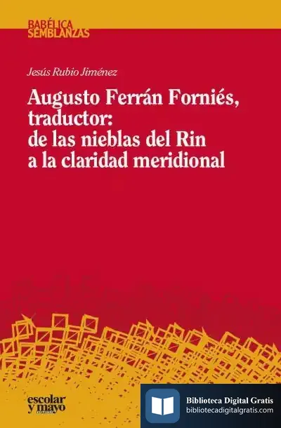 Descargar Augusto Ferrán Forniés, Traductor