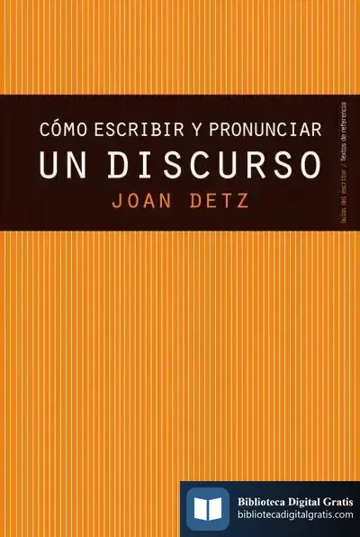 Descargar Cómo Escribir Y Pronunciar Un Discurso