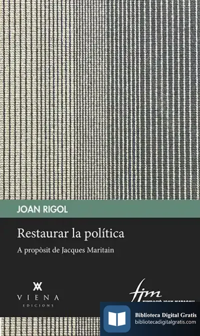 Descargar Sobre La Regeneració De La Política