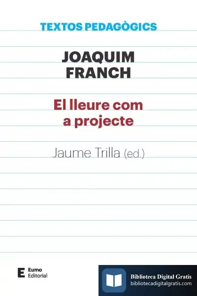 Descargar El Lleure Com A Projecte