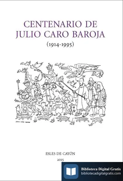 Descargar Centenario De Julio Caro Baroja
