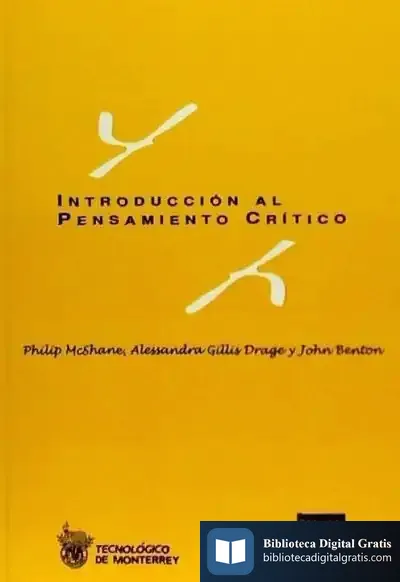 Descargar Introducción Al Pensamiento Crítico de Oyanguren Azkue