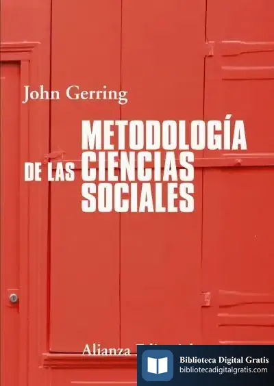 Descargar Metodología De Las Ciencias Sociales de John Gerring