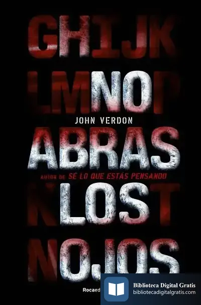 Descargar No Abras Los Ojos de John Verdon