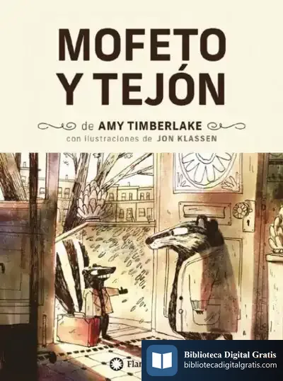 Descargar Mofeto Y Tejon - Rustica de Jon Klassen