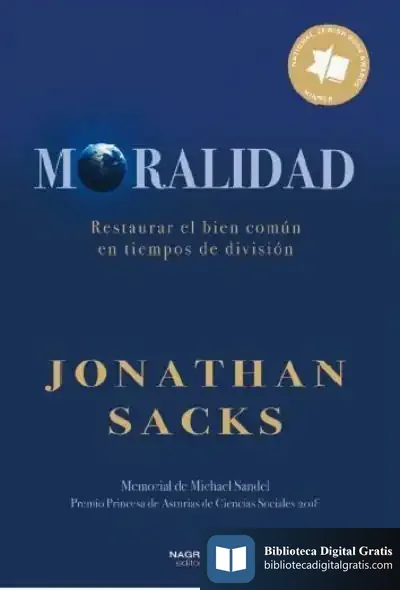Descargar Moralidad:Restaurar Bien Comun Tiempos De Division