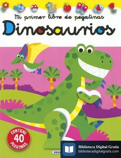 Descargar Mi Primer Libro De Pegatinas. Dinosaurios de Jordi Busquets