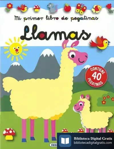Descargar Mi Primer Libro De Pegatinas. Llamas de Jordi Busquets