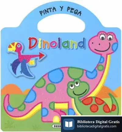 Descargar Pinta Y Pega - Dinoland 1 de Jordi Busquets